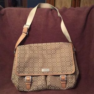 Coach briefcase/messenger bag